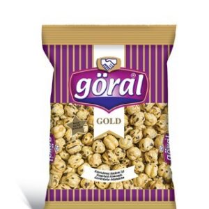 Göral Gold Cifte Kavrulmus Sari Leblebi Tuzsuz 250 g - gelbe Kichererbsen, doppelt geröstet ohne Salz 250 g