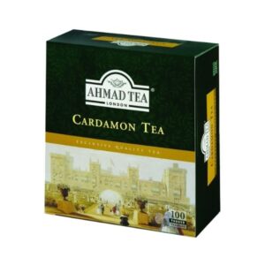 Ahmad Tea Cardamom Tea 100 Teebeutel - Schwarzer Tee, mit Kardamom
