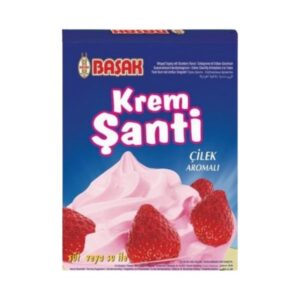 Basak Krem Santi Cilek Aromali 150g - Schlagcreme mit Erdbeer-Geschmack 150g