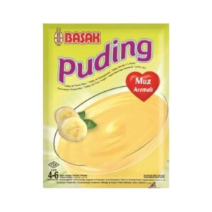 Basak Muz Aromali Pudding 105g - Puddingpulver mit Bananengeschmack 105g