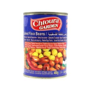 Chtoura Garden gekochte Fava Bohnen 400g (Palästinensisches Rezept) - Haslanmis Bakla 400g