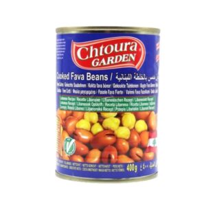 Chtoura Garden gekochte Fava Bohnen 400g (Libanesisches Rezept) - Haslanmis Bakla 400g