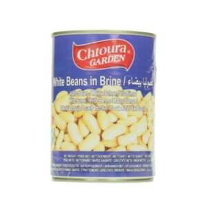 Chtoura Garden gekochte Weiße Bohnen 400g - Haslanmis Fasulye 400g