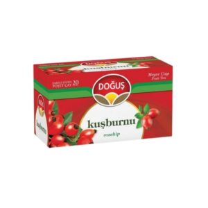Dogus Karisik Meyve Cayi Kusburnu 20 adet - Früchtetee mit Hagebutte, 20 Teebeutel