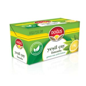 Dogus Yesil Cay Limonlu 20 adet - Grüner Tee mit Zitrone