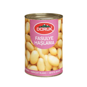 Doruk Fasulye Haslama 400g - Weiße Bohnen 400ggekochte Weiße Bohnen