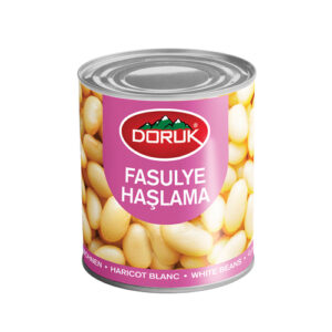 Doruk Fasulye Haslama 800g - Weiße Bohnen 800ggekochte Weiße Bohnen