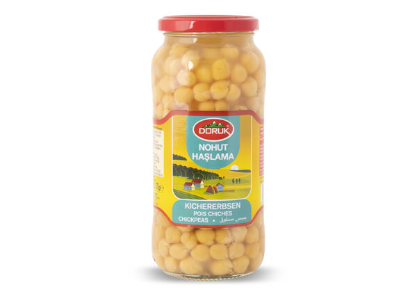 Doruk Nohut Haslama 570g - Kichererbsen 570ggekochte Kichererbsen