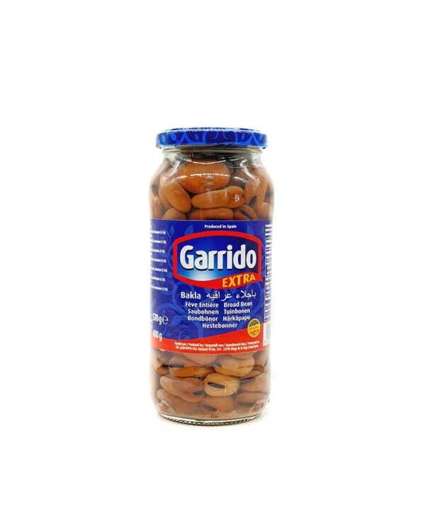 Garrido Bakla 570g - Saubohnen 570ggekochte Saubohnen im Glas