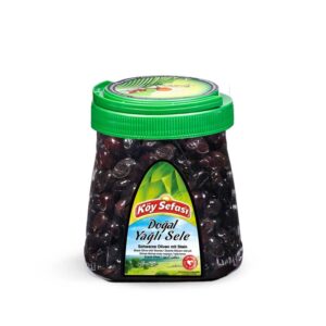 Köy Sefasi Dogal Yagli Sele Siyah Zeytin 700g - Schwarze Oliven