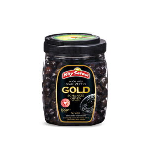 Köy Sefasi Gold Dogal Yagli Siyah Zeytin 800g - Schwarze Oliven