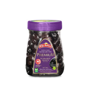 Köy Sefasi Premium Dogal Yagli Siyah Zeytin 450g - Schwarze Oliven