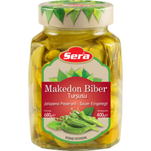 Sera Makedon Biber Tursusu 600g - Kebab Peperoni