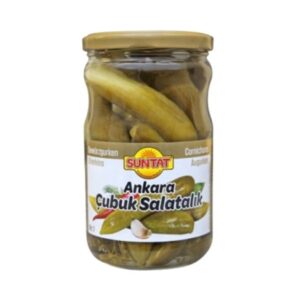 Suntat Ankara Cubuk Tursusu 640g - Gewürzgurken in Salzlake 640g