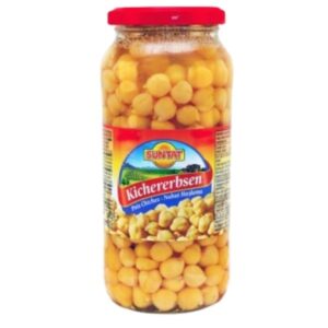 Suntat Nohut Haslama 540g - Kichererbsen 540ggekochte Kichererbsen