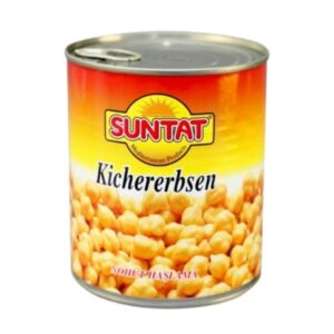 Suntat Nohut Haslama 800g - Kichererbsen 800ggekochte Kichererbsen