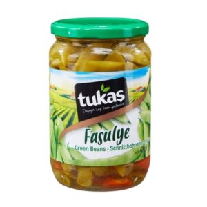 Tukas Fasulye 670g - Schnittbohnen 670gSchnittbohnen im Glas