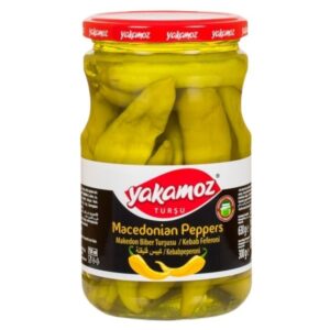 Yakamoz Makedon Biber Tursusu 630g - Peperoni in Salzlake 630gPeperoni in Salzlake
